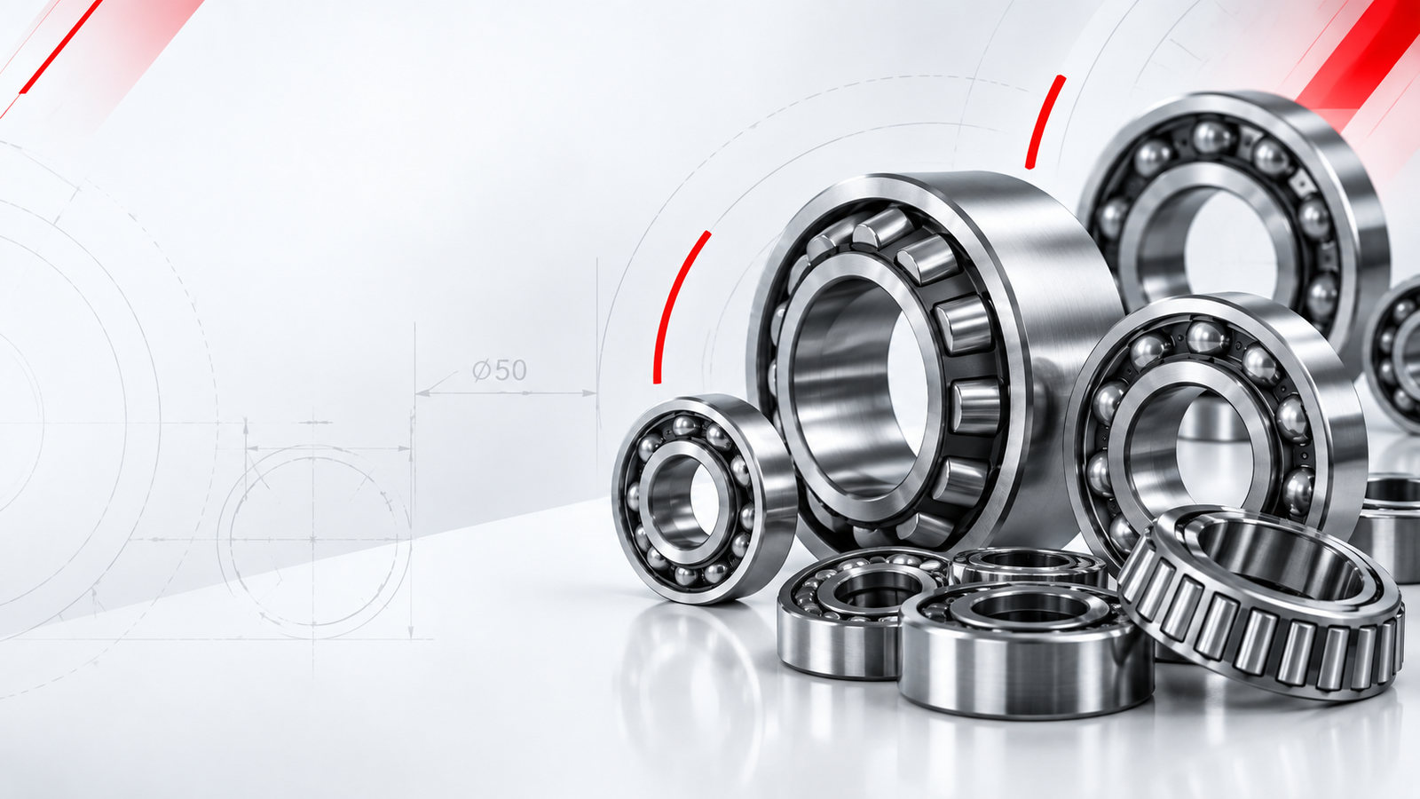 Industrial bearings